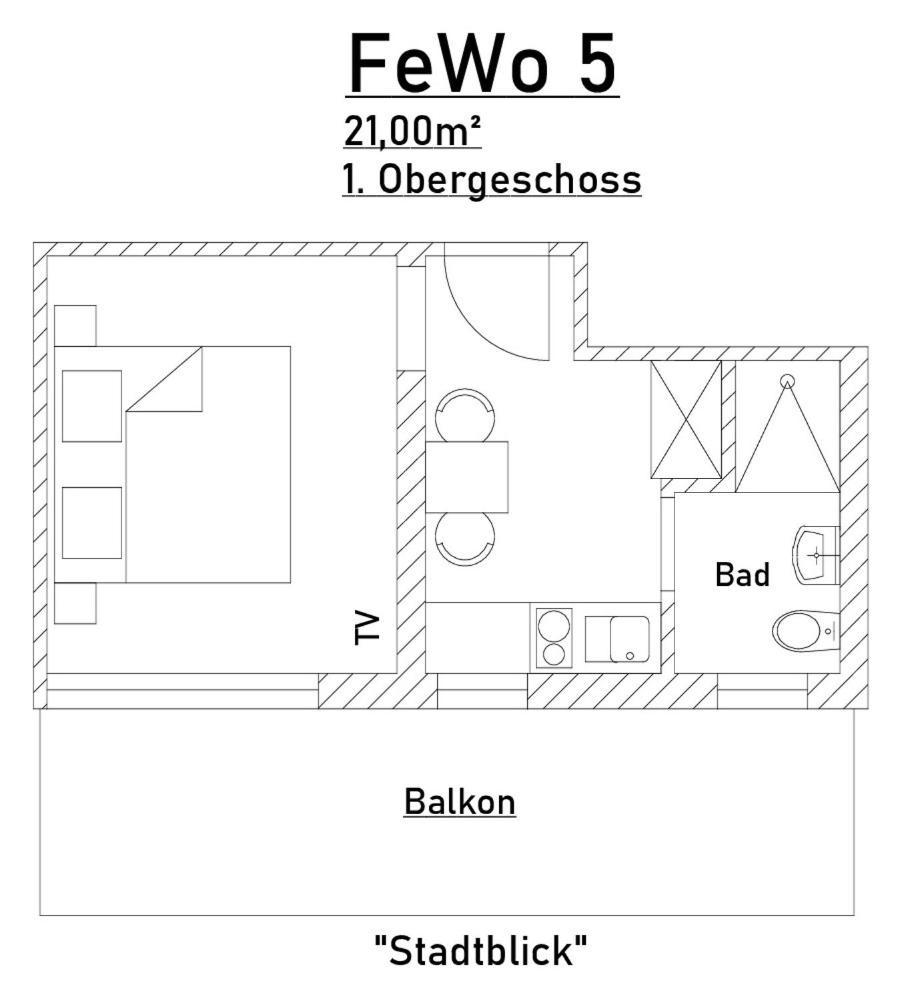 טרייר Ferienwohnungen Petrisberg חדר תמונה